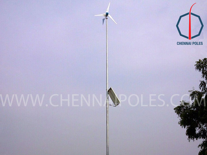 Micro wind Mill Poles